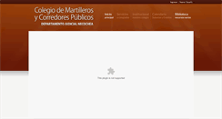 Desktop Screenshot of martycorrnecochea.com.ar